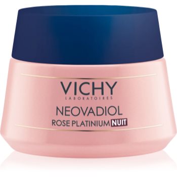 Vichy neovadiol rose platinium cremă de noapte cu efect de iluminare și de regenerare pentru ten matur
