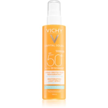Vichy Capital Soleil Beach Protect spray multi protector împotriva deshidratãrii pielii SPF 50+ imagine