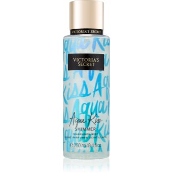 Victoria's Secret Aqua Kiss Shimmer spray pentru corp pentru femei 250 ml