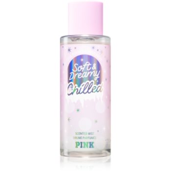 Victoria's secret pink soft & dreamy chilled spray de corp parfumat pentru femei