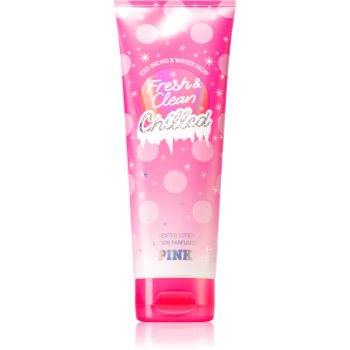 Victoria's secret pink fresh & clean chilled lapte de corp pentru femei