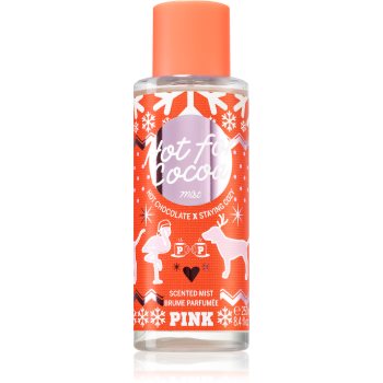 Victoria's secret pink hot for cocoa spray de corp parfumat pentru femei