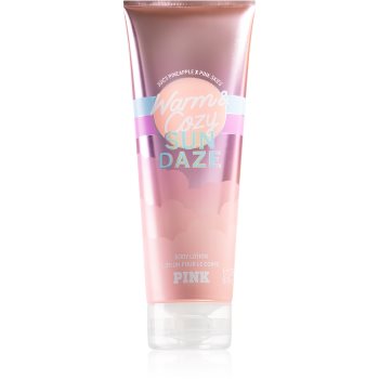 Victoria's secret pink warm & cozy sun dazed lapte de corp pentru femei