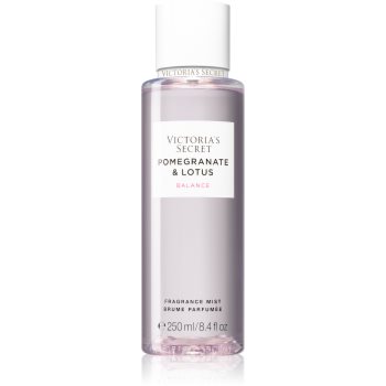 Victoria\'s Secret Natural Beauty Pomegranate & Lotus spray de corp parfumat pentru femei