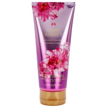 Victoria's Secret Love Addict tělový krém pro ženy 200 ml