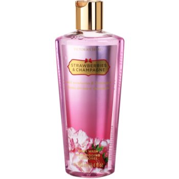 Victoria's Secret Strawberry & Champagne sprchový gel pro ženy 250 ml