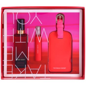 

Victoria's Secret Very Sexy подарунковий набір І дезодорант 75 ml + Парфумована вода 7 ml + ярлик на чемодан