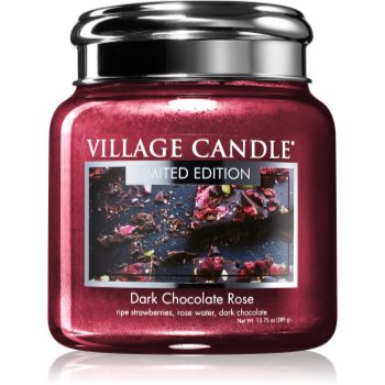 Village Candle Dark Chocolate Rose lumânare parfumată