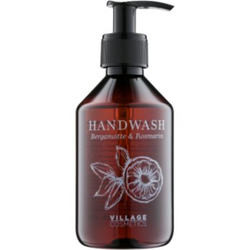 Village Herbal Bergamot & Rosemary Săpun lichid pentru mâini