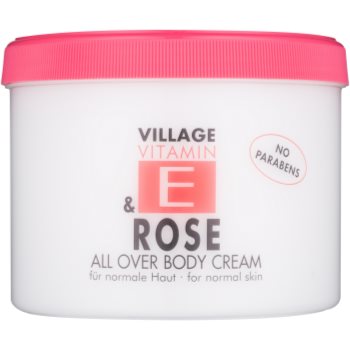 Village vitamin e rose crema de corp
