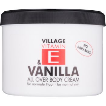Village vitamin e vanilla crema de corp