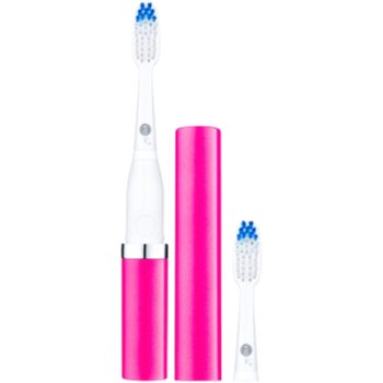 

Violife Slim Sonic Raspberry електрична зубна щітка на батарейках із запасною головкою