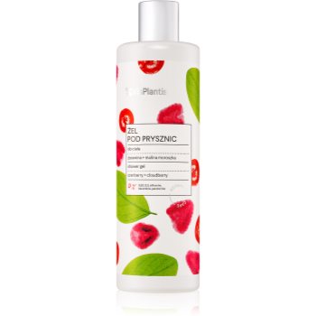 Vis plantis herbal vital care cranberry + cloudberry gel de dus pentru curatare pentru utilizarea de zi cu zi