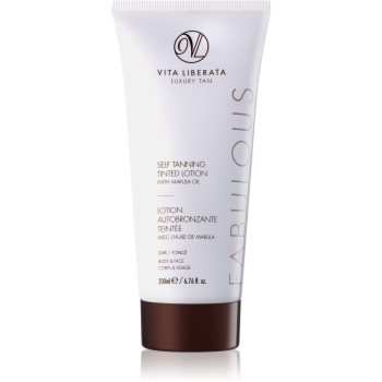 Vita Liberata Fabulous tónovaný samoopalovací krém velké balení (Dark) 200 ml