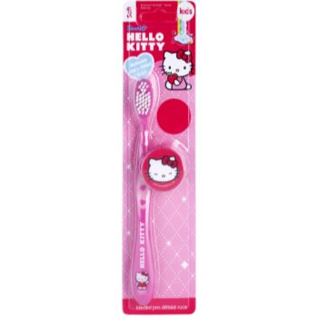 

VitalCare Hello Kitty дитяча зубна щітка з чохлом Soft