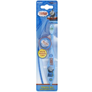 

VitalCare Thomas & Friends дитяча зубна щітка з чохлом м'яка Blue