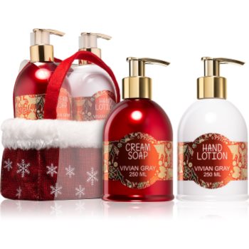 Vivian gray red christmas set cadou ii.