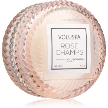 Voluspa macaron rose champs lumânare parfumată ii.