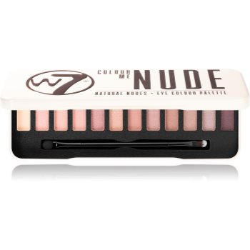 W7 cosmetics colour me in the nude paleta farduri de ochi