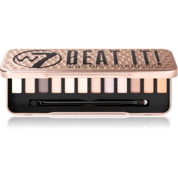 W7 cosmetics beat it paletă cu farduri de ochi