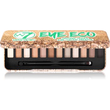 W7 Cosmetics Very Vegan Eye Eco paleta farduri de ochi