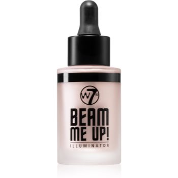 W7 Cosmetics Beam Me Up! iluminator lichid poza