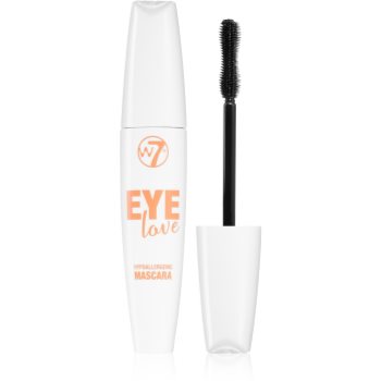 W7 Cosmetics Eye Love Hypoallergenic Mascara pentru volum si lungire imagine
