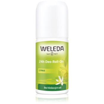 Weleda citrus deodorant roll-on fără săruri de aluminiu