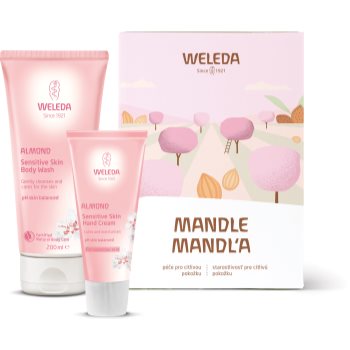 Weleda Almond set cadou III. (pentru piele sensibila) pentru femei