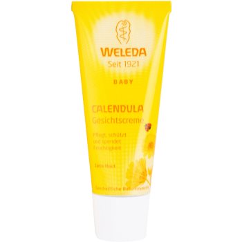 Weleda baby and child crema de fata cu galbenele