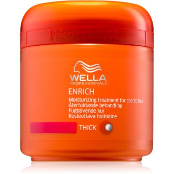 

Wella Professionals Enrich зволожуюча та поживна маска для густого, товстого та сухого волосся 150 мл
