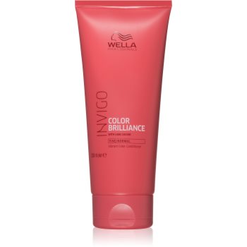 Wella professionals invigo color brilliance balsam pentru păr normal și fin vopsit