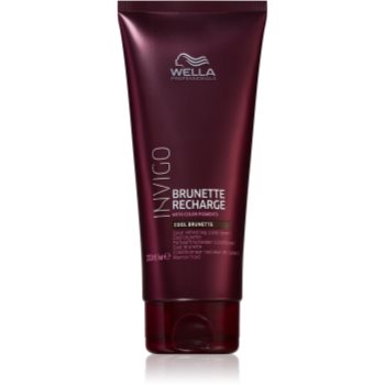 

Wella Professionals Invigo Brunette Recharge кондиціонер для відновлення коричневої барви волосся відтінок Cool Brunette 200 мл