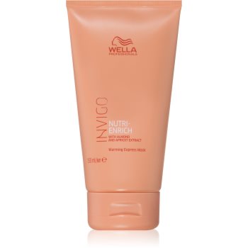 Wella professionals invigo nutri - enrich masca de par regeneratoare cu efect de autoincalzire