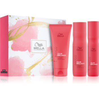 Wella professionals invigo color brilliance set cadou (pentru par fin si colorat)