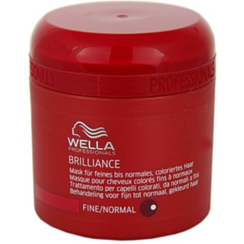 

Wella Professionals Brilliance маска для м'якого, фарбованого волосся 150 мл