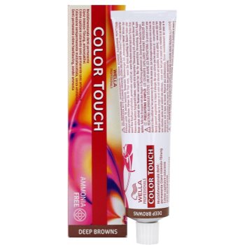 Fotografie Wella Professionals Color Touch Deep Browns barva na vlasy odstín 4/77 60 ml