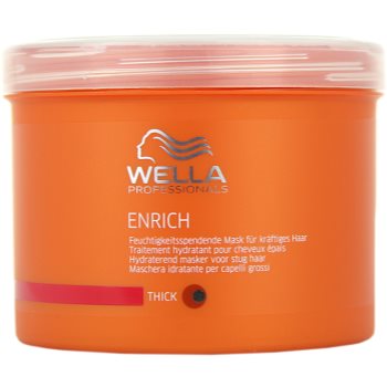 Fotografie Wella Professionals Enrich hydratační a vyživující maska pro silné, hrubé a suché vlasy 500 ml