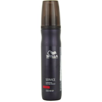 Fotografie Wella Professionals Service emulze pro odstranění barvy na vlasy z kůže pro odbarvené vlasy 150 ml