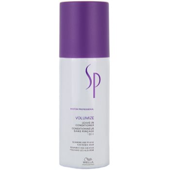 Wella professionals sp volumize balsam pentru par fin