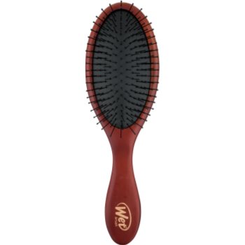

Wet Brush Detangle Naturals дерев'яний гребінець для волосся стійкий до підвищеної вологості повітря Dark Wood