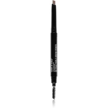 Wet n wild ultimate brow creion dermatograf cu două capete pentru sprâncene cu pensula