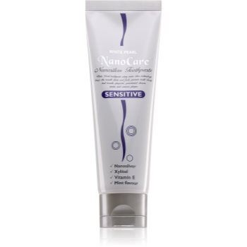 White pearl nanocare sensitive pasta de dinti pentru dinti sensibili