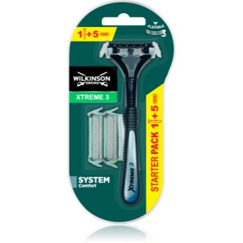 Wilkinson sword xtreme 3 hybrid aparat de ras rezerva lama 4 pc