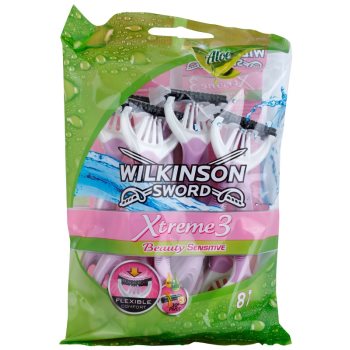 

Wilkinson Sword Xtreme 3 Beauty Sensitive одноразові бритви 8 шт 8 кс