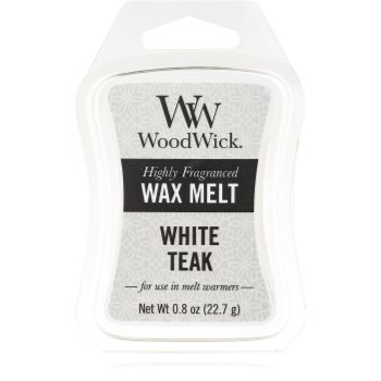 Woodwick White Teak ceară pentru aromatizator
