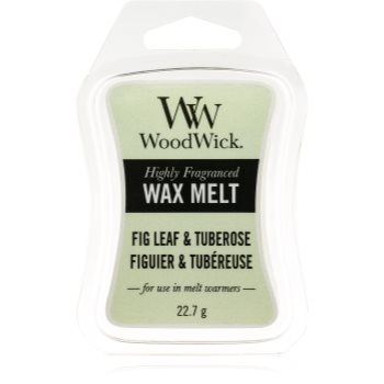 Woodwick fig leaf & tuberose ceară pentru aromatizator