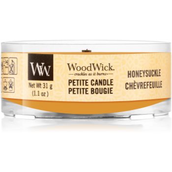 Woodwick Honeysuckle lumânare votiv cu fitil din lemn