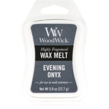 Woodwick Evening Onyx ceară pentru aromatizator 22,7 g