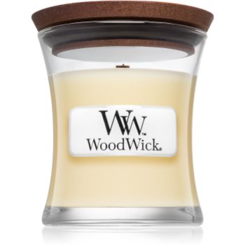 Woodwick Lemongrass & Lily lumânare parfumată cu fitil din lemn